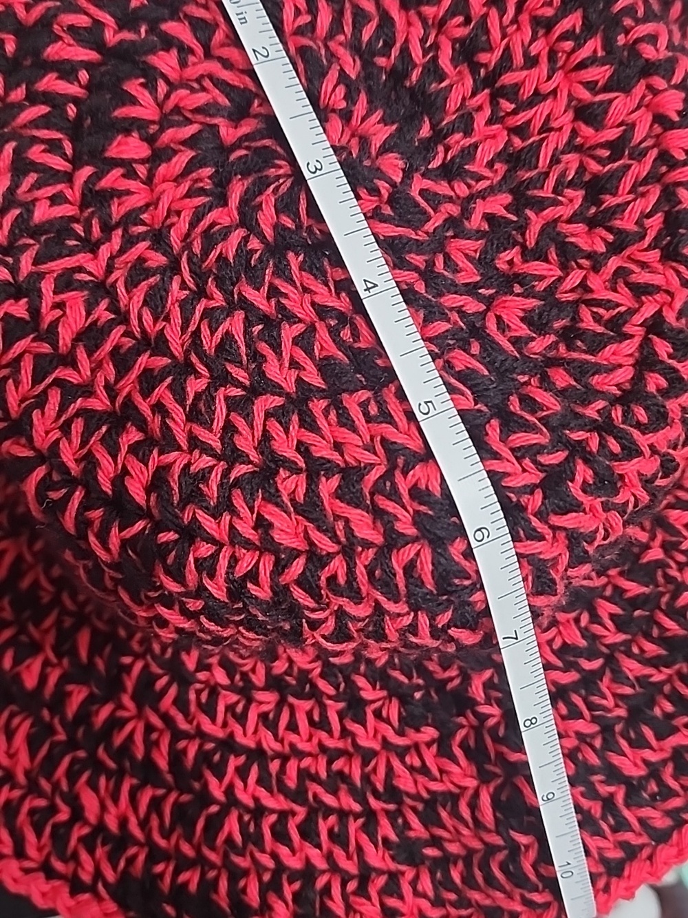 Red Bucket Hat - Picture 3 of 5